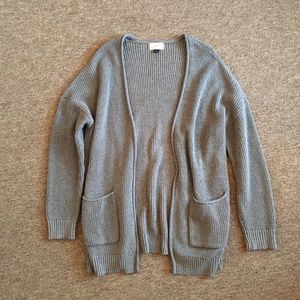 grey cardigan sweater by universal thread